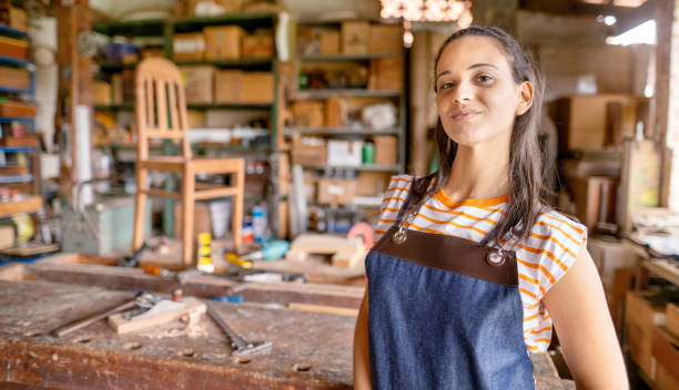 A maker creating a personalized piece